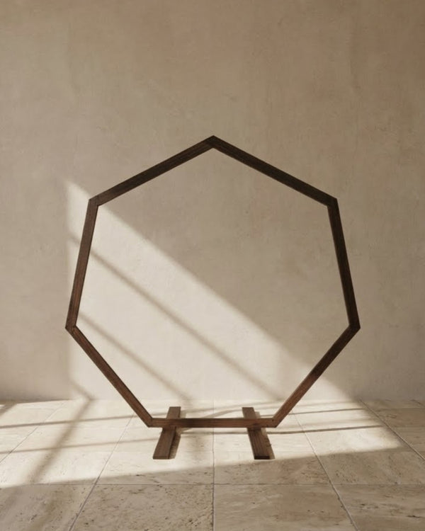 ARCHE HEPTAGONE EN BOIS