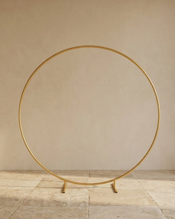 ARCHE RONDE DORÉE