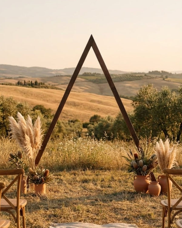 ARCHE TRIANGLE EN BOIS