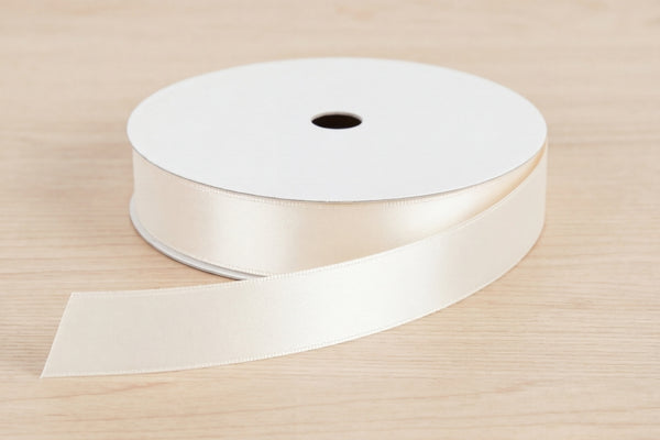 Rubans satin beige