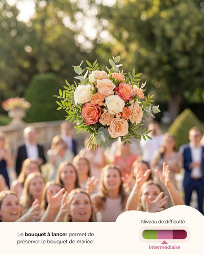 Bouquet à lancer